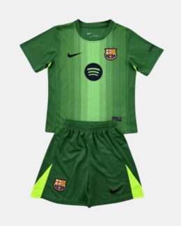 סט ילדים מדי שוער ברצלונה עונת 2025/2026