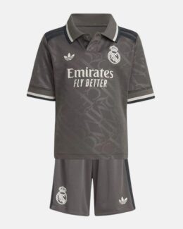 סט ילדים מדים שלישיים ריאל מדריד עונת 2024/2025