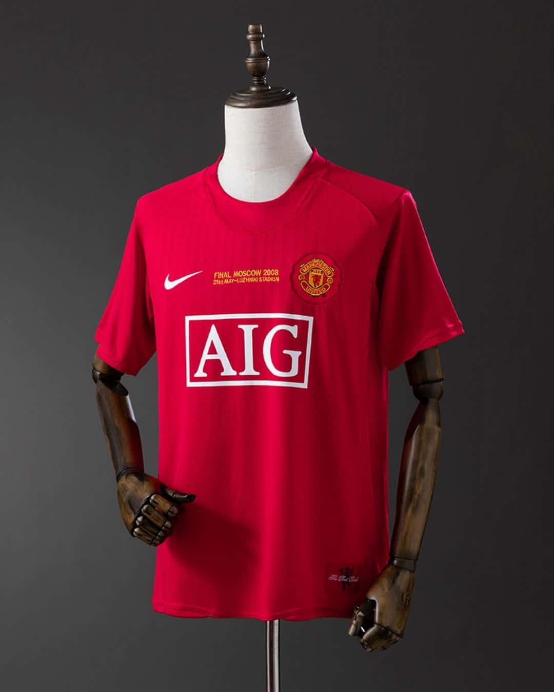 Man United Home 07_08 UCL Final (1) חולצת בית מנצ'סטר יונייטד עונת 2007/2008 גרסת גמר ליגת האלופות