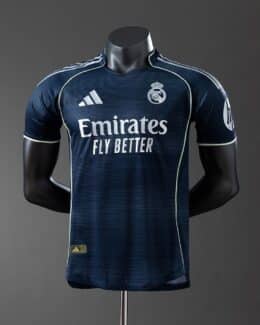 חולצת חוץ ריאל מדריד עונת 2025/2026 גרסת שחקן