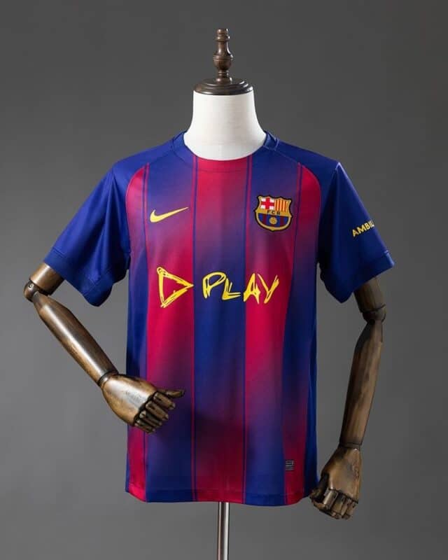 חולצת קלאסיקו ברצלונה x אד שירן עונת 2025/2026