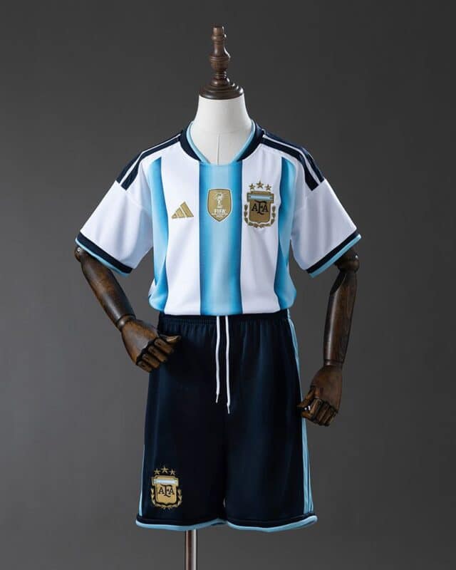 סט ילדים מדי בית ארגנטינה מונדיאל 2026