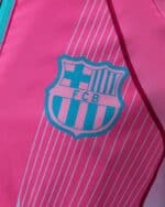 מעיל רוח דו-צדדי ברצלונה Pink & Light Blue