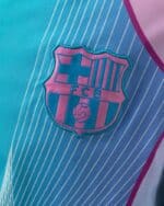 מעיל רוח דו-צדדי ברצלונה Pink & Light Blue