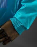 מעיל רוח דו-צדדי ברצלונה Pink & Light Blue