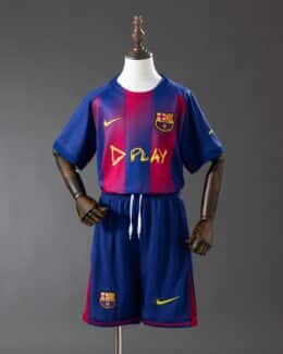 סט ילדים מדי קלאסיקו ברצלונה x אד שירן עונת 2025/2026