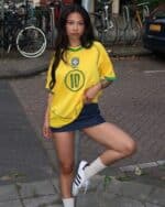 חולצת בית ברזיל קופה אמריקה 2004 נשים