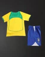 סט ילדים מדי בית ברזיל קופה אמריקה 2004