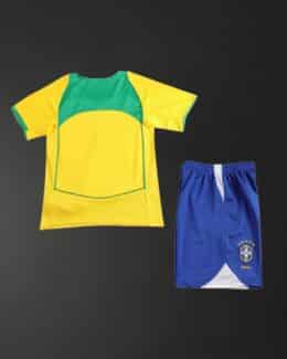 סט ילדים מדי בית ברזיל קופה אמריקה 2004