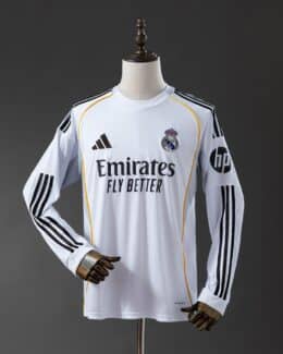 חולצת בית ארוכה ריאל מדריד עונת 2025/2026