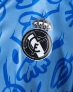 מעיל רוח דו-צדדי ריאל מדריד Beige & Blue