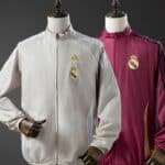 מעיל רוח דו-צדדי ריאל מדריד Beige & Red