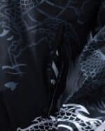 מעיל רוח דו-צדדי ריאל מדריד Black & Black Dragon