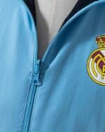 מעיל רוח דו-צדדי ריאל מדריד Navy & Sky Blue