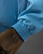 מעיל רוח דו-צדדי ריאל מדריד Navy & Sky Blue