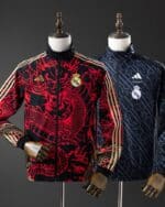 מעיל רוח דו-צדדי ריאל מדריד Red & Heiss