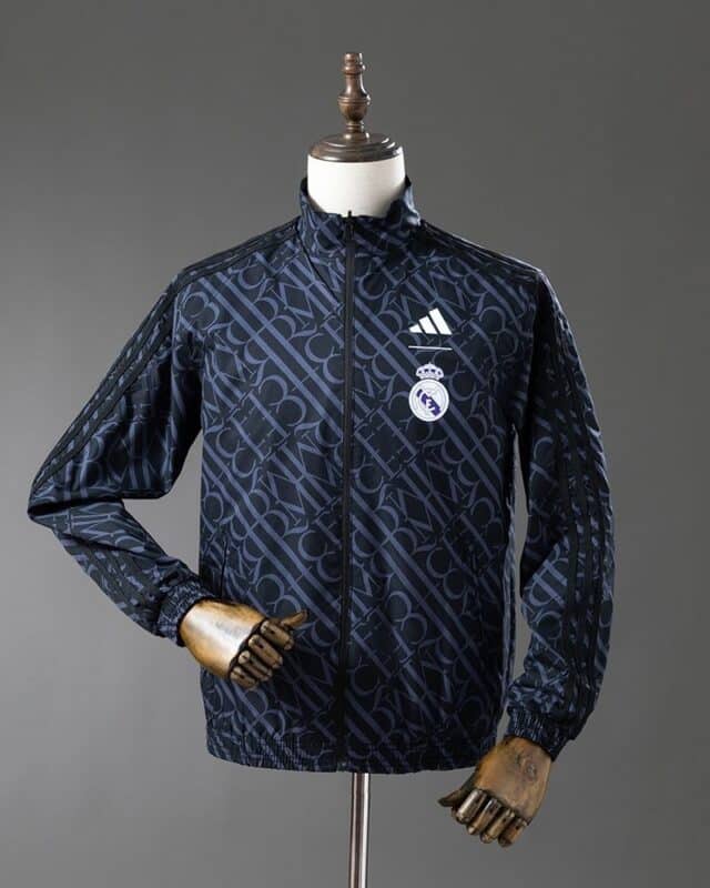 מעיל רוח דו-צדדי ריאל מדריד Red & Heiss