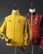 מעיל רוח דו-צדדי ריאל מדריד Yellow & Red