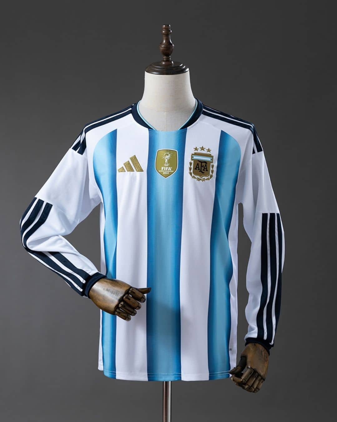 Argentina Home World Cup 2026 Long Sleeve (1) חולצת בית ארוכה ארגנטינה מונדיאל 2026