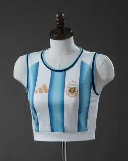 גופיית קרופ לנשים ארגנטינה מונדיאל 2026