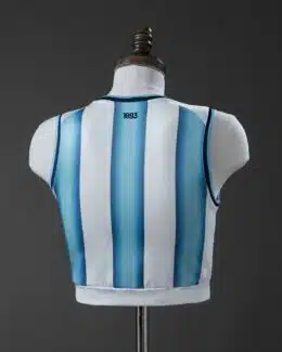 גופיית קרופ לנשים ארגנטינה מונדיאל 2026