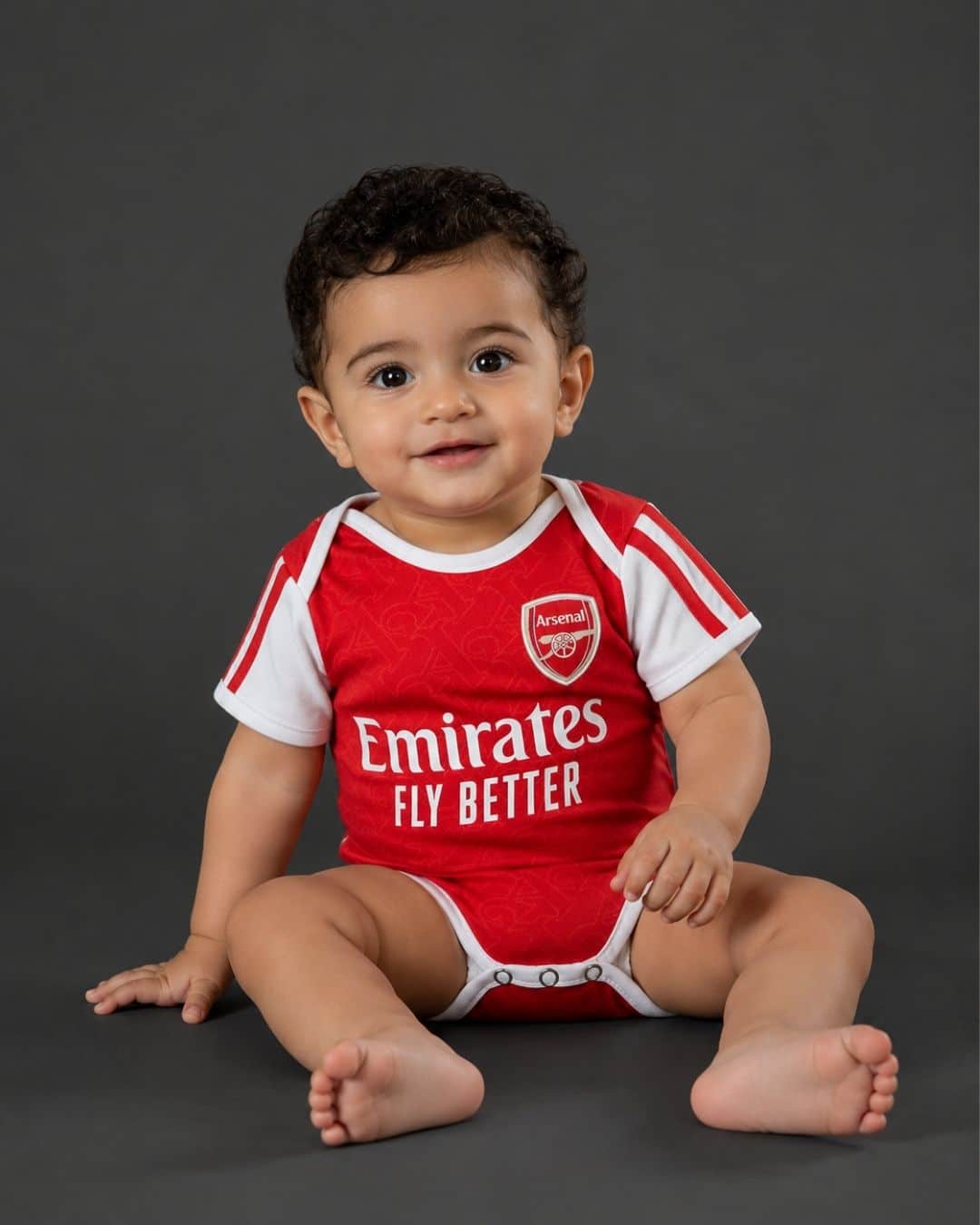Arsenal Home 2526 Babies (model) בגד גוף לבייבי מדי בית ארסנל עונת 2025/2026