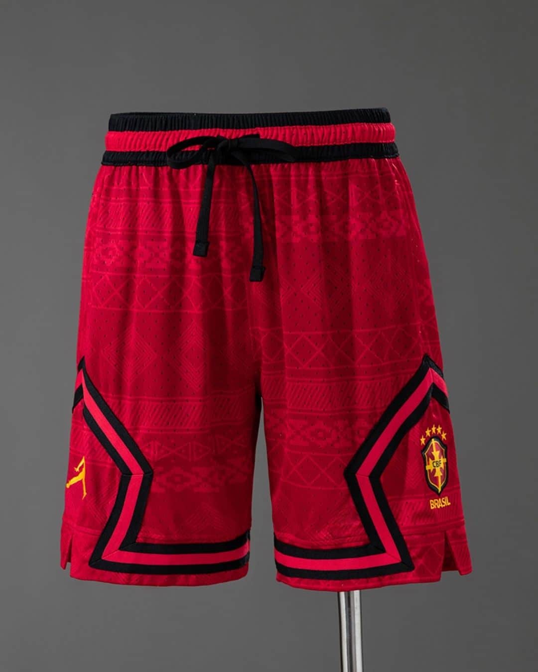 Brazil Red Shorts NBA Edition 2026 (1) מכנס NBA Edition ברזיל אדום 2026