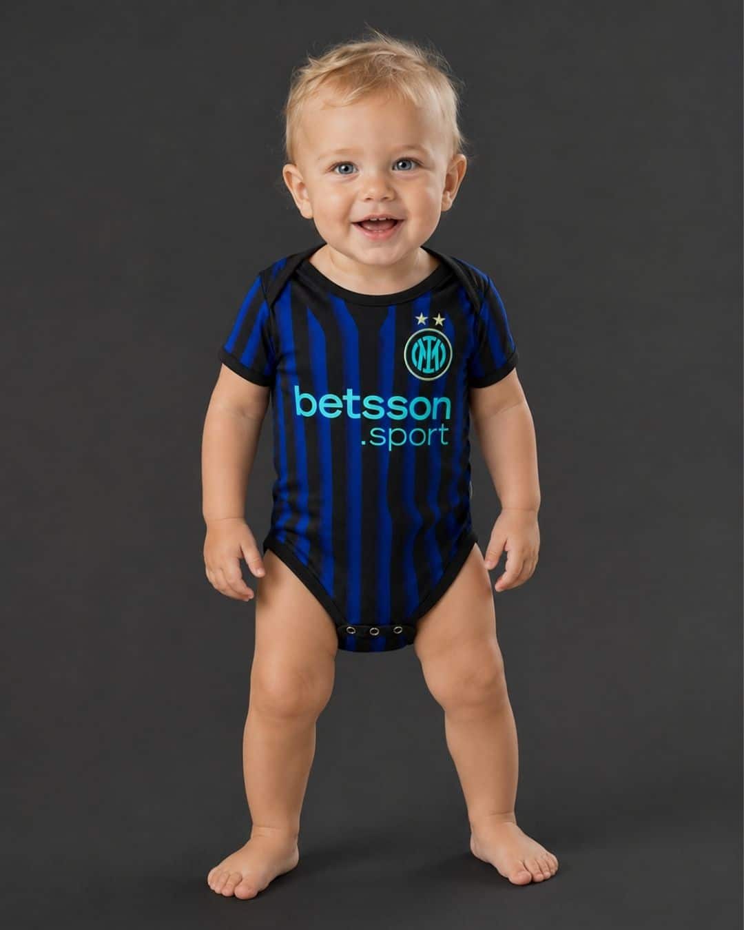 Inter Home 2526 Babies (model) בגד גוף לבייבי מדי בית אינטר עונת 2025/2026