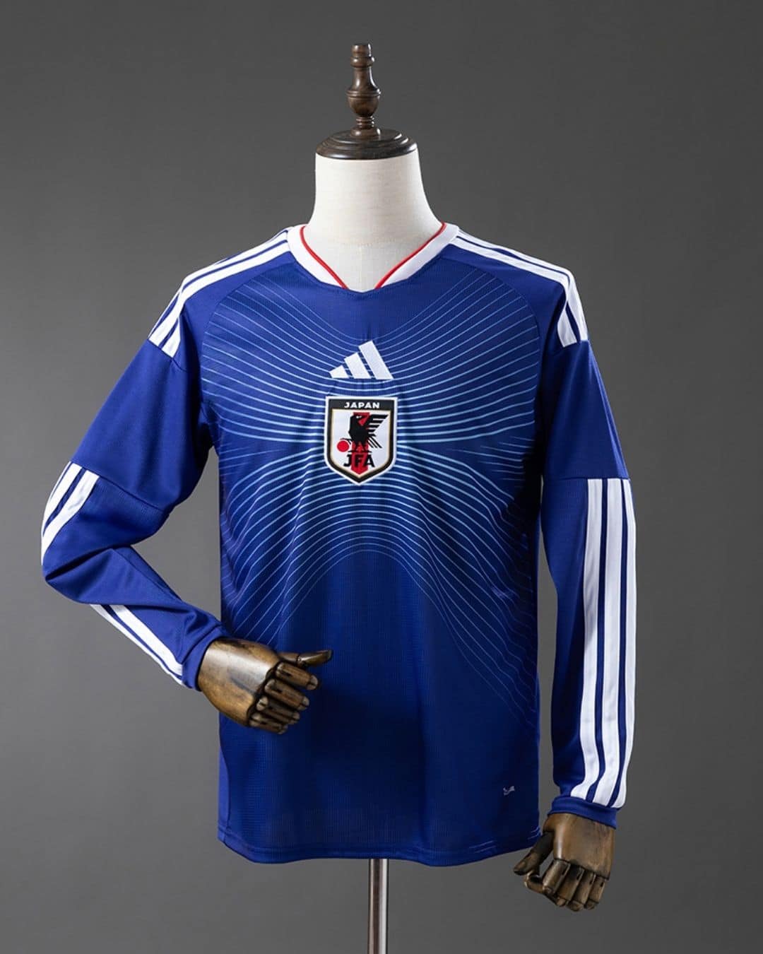 Japan Home World Cup 2026 Long Sleeve (1) חולצת בית ארוכה יפן מונדיאל 2026