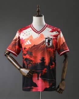 חולצת קונספט יפן "Red Mountain"