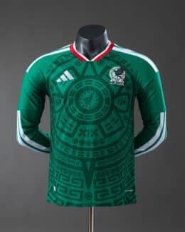 חולצת בית ארוכה מקסיקו מונדיאל 2026 גרסת שחקן