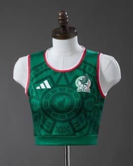 גופיית קרופ לנשים מקסיקו מונדיאל 2026