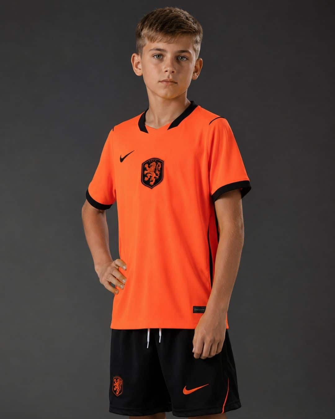 Netherlands Home World Cup 2026 Kids (model) סט ילדים מדי בית הולנד מונדיאל 2026