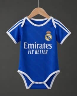 בגד גוף לבייבי מדים שלישיים ריאל מדריד עונת 2025/2026