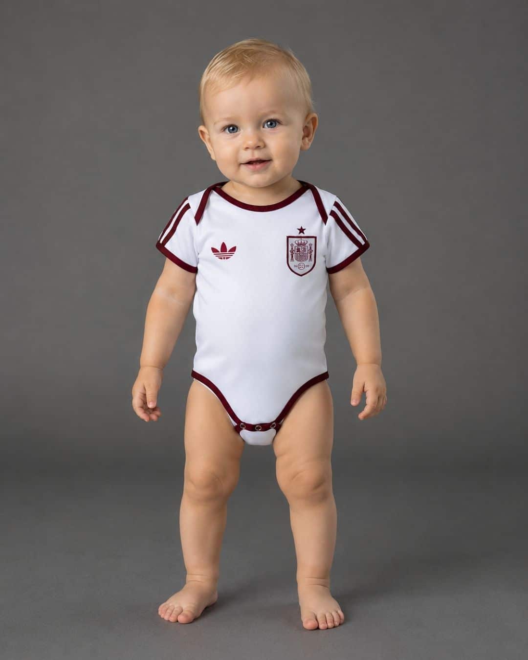 Spain Away World Cup 2026 Babies (model) בגד גוף לבייבי מדי חוץ ספרד מונדיאל 2026