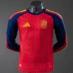 חולצת בית ארוכה ספרד מונדיאל 2026 גרסת שחקן