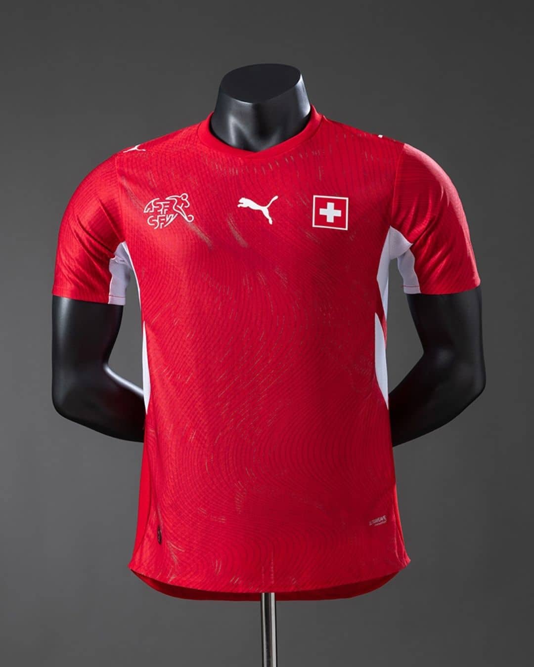 Switzerland Home World Cup 2026 Player (1) חולצת בית שווייץ מונדיאל 2026 גרסת שחקן