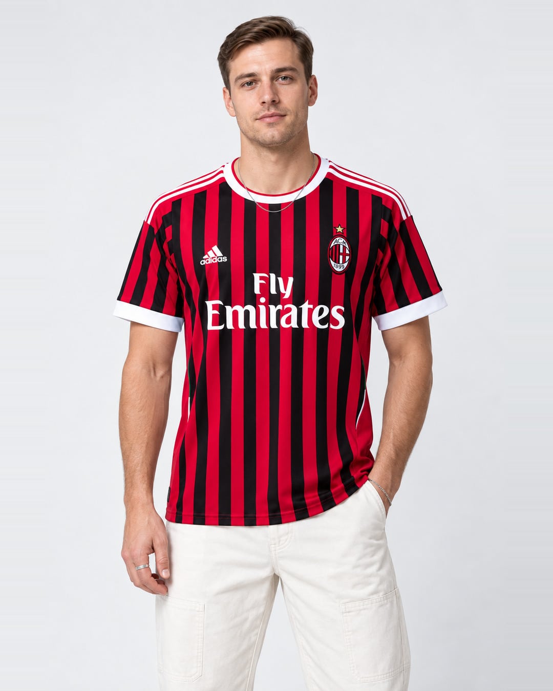 AC Milan Home Jersey 2011-2012 (model) חולצת בית מילאן עונת 2011/2012 – תמונה 1