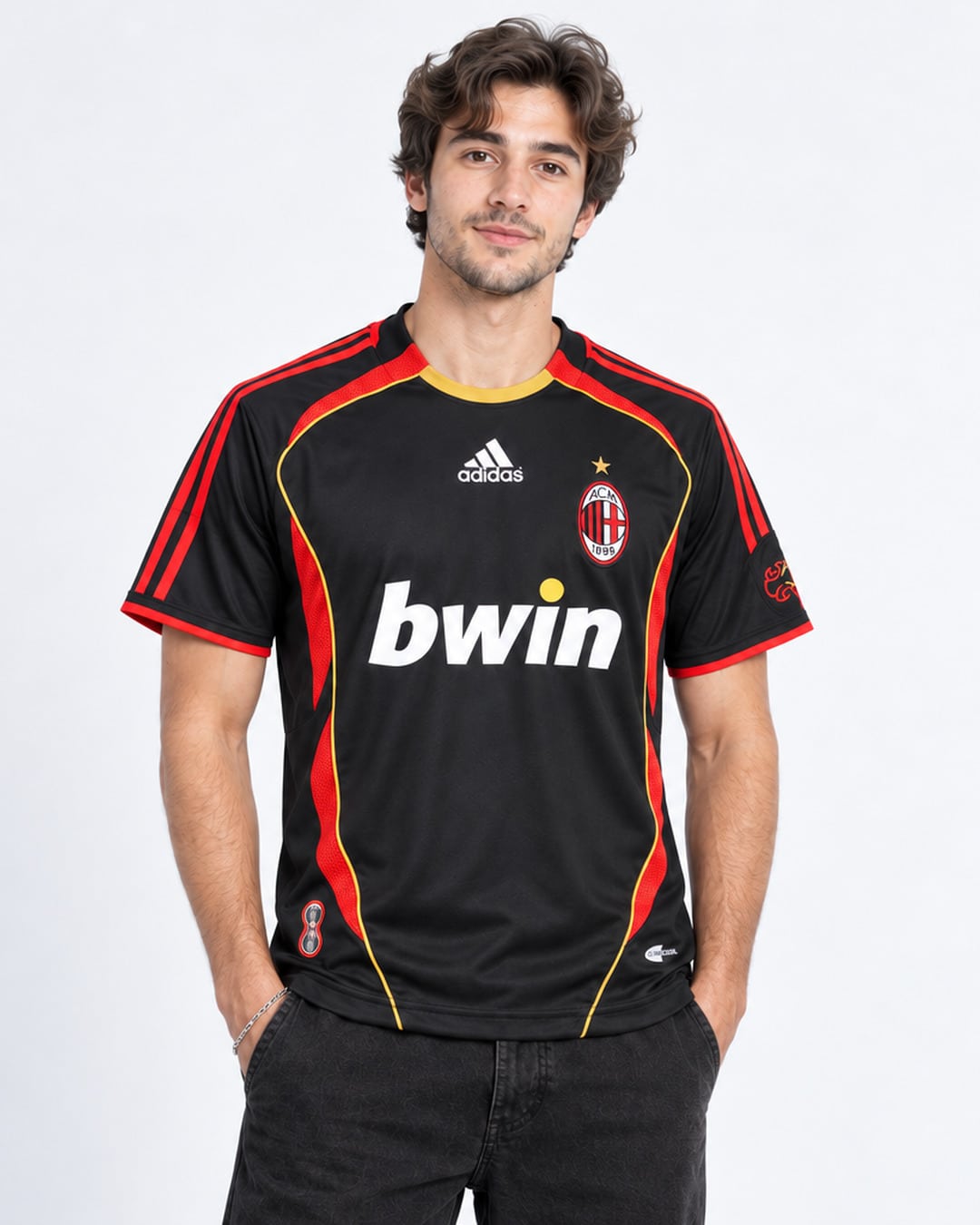 AC Milan Third Jersey 2006-2007 (model) חולצה שלישית מילאן עונת 2006/2007 – תמונה 1