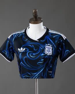 חולצת קרופ לנשים מדי חוץ ארגנטינה מונדיאל 2026