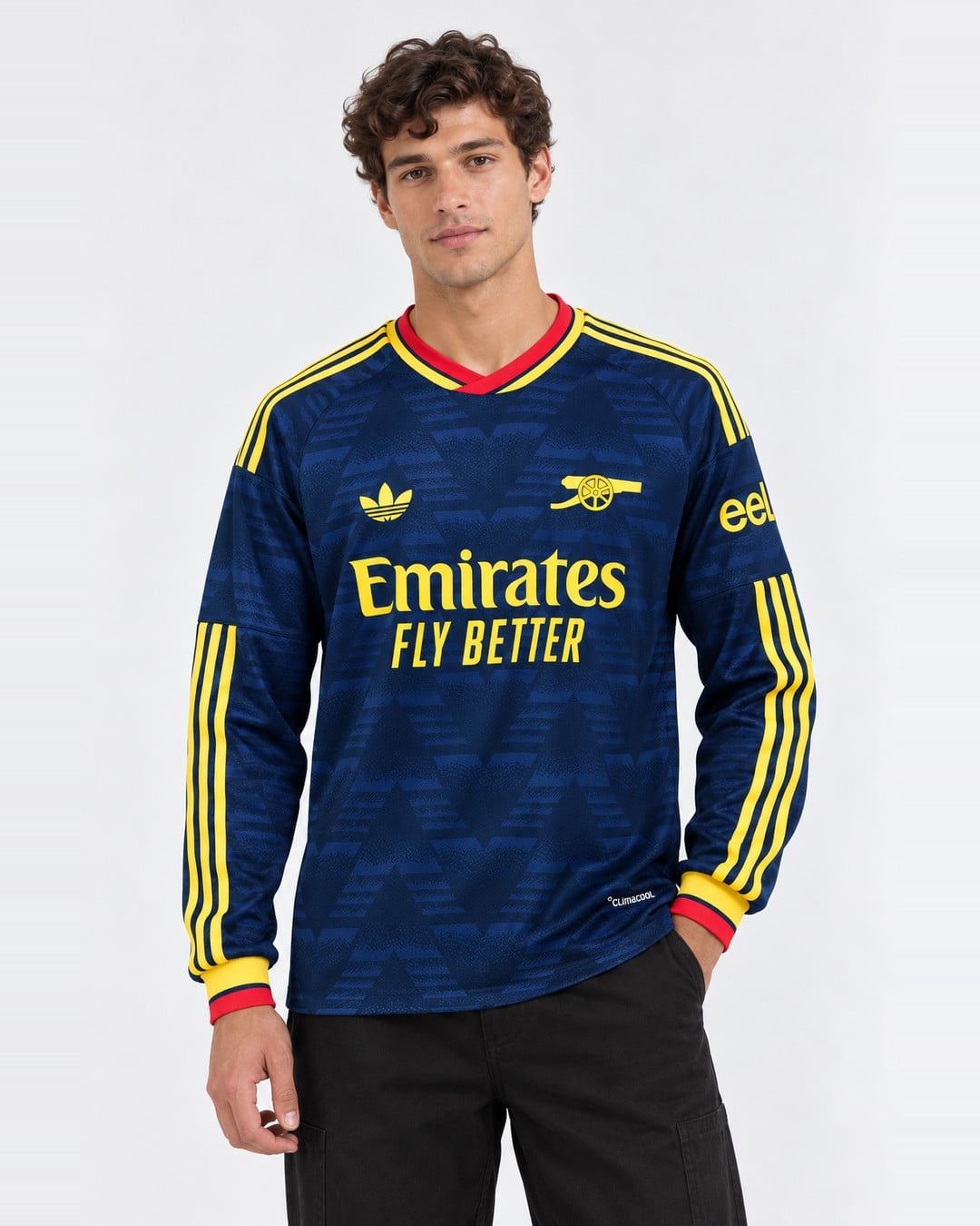 Arsenal Away Jersey 2026-2027 Long Sleeve (model) חולצת חוץ ארוכה ארסנל עונת 2026/2027 – תמונה 1