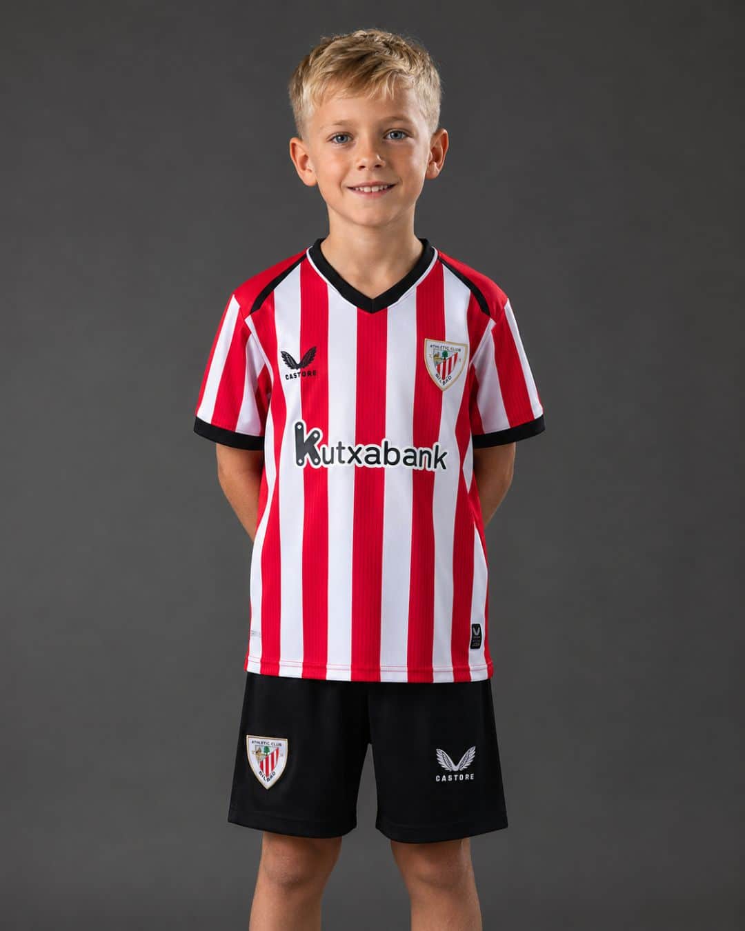 Athletic Bilbao Home 2627 Kids (model) סט ילדים מדי בית אתלטיק בילבאו עונת 2026/2027