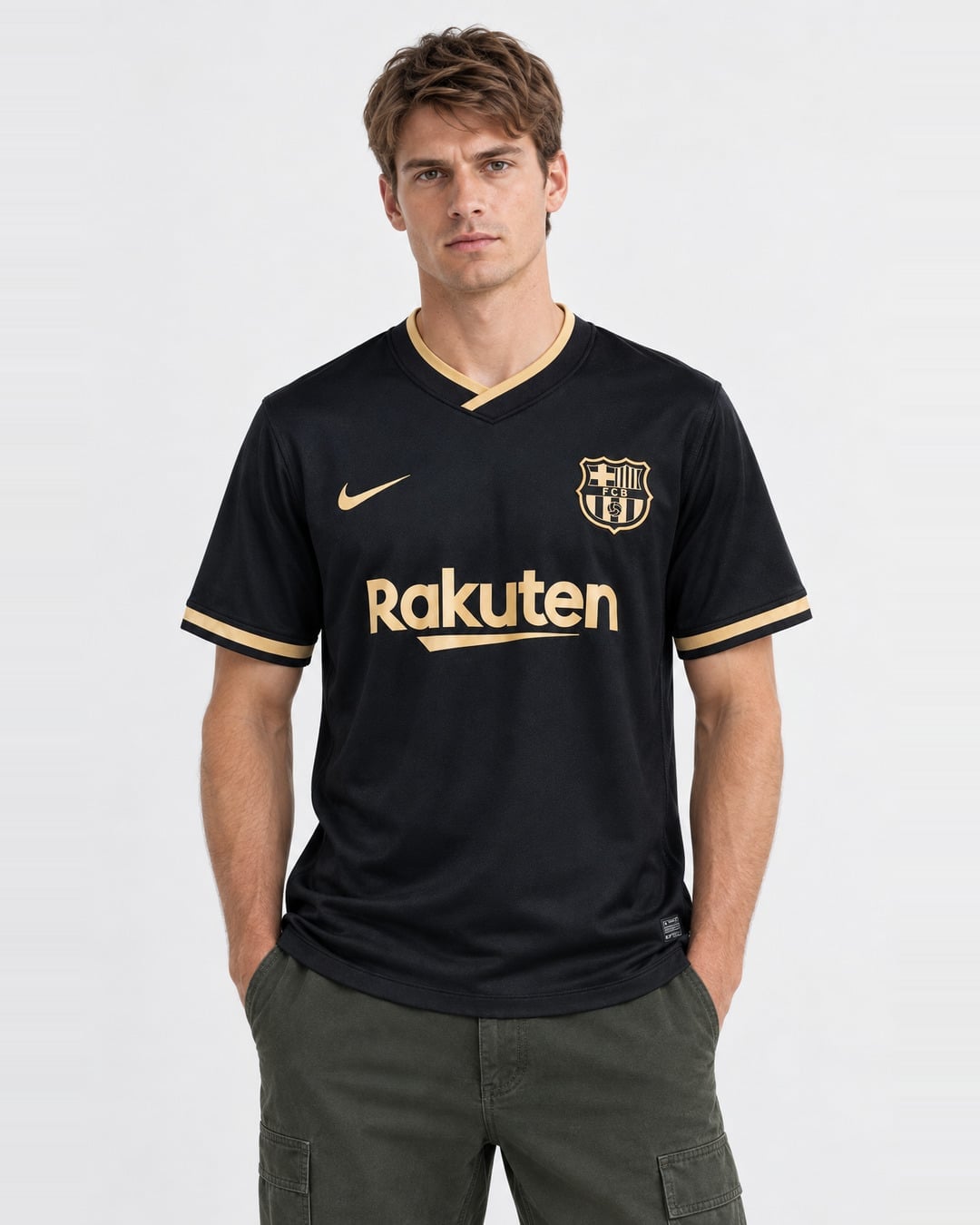 Barcelona Away Jersey 2020-2021 (model) חולצת חוץ ברצלונה עונת 2020/2021 – תמונה 1