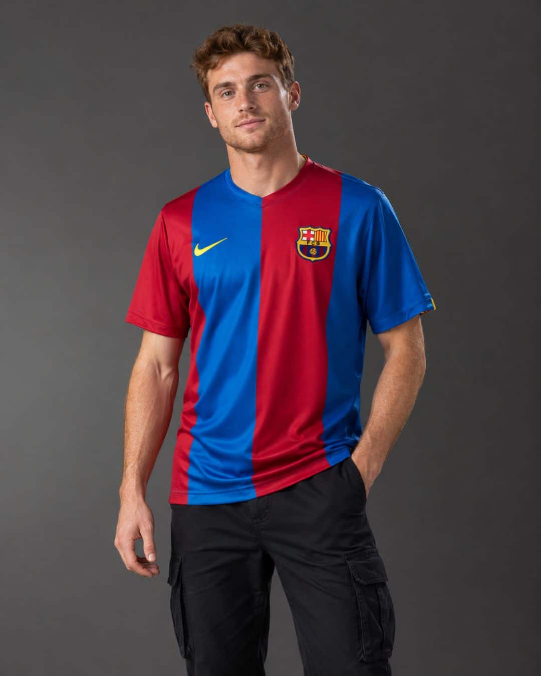 Barcelona Home 0607 (model) חולצת בית ברצלונה עונת 2006/2007 – תמונה 1