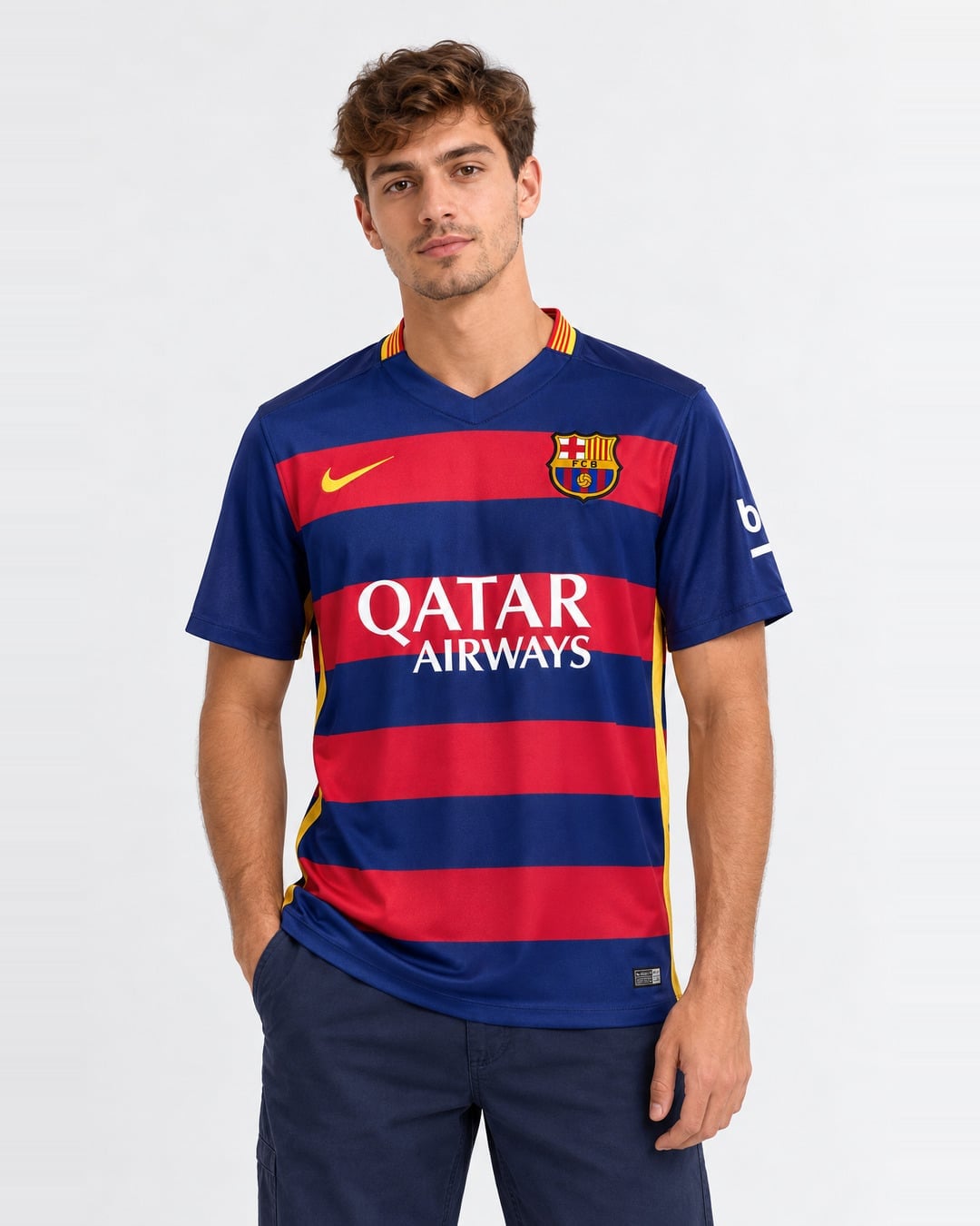 Barcelona Home Jersey 2015-2016 (model) חולצת בית ברצלונה עונת 2015/2016 – תמונה 1