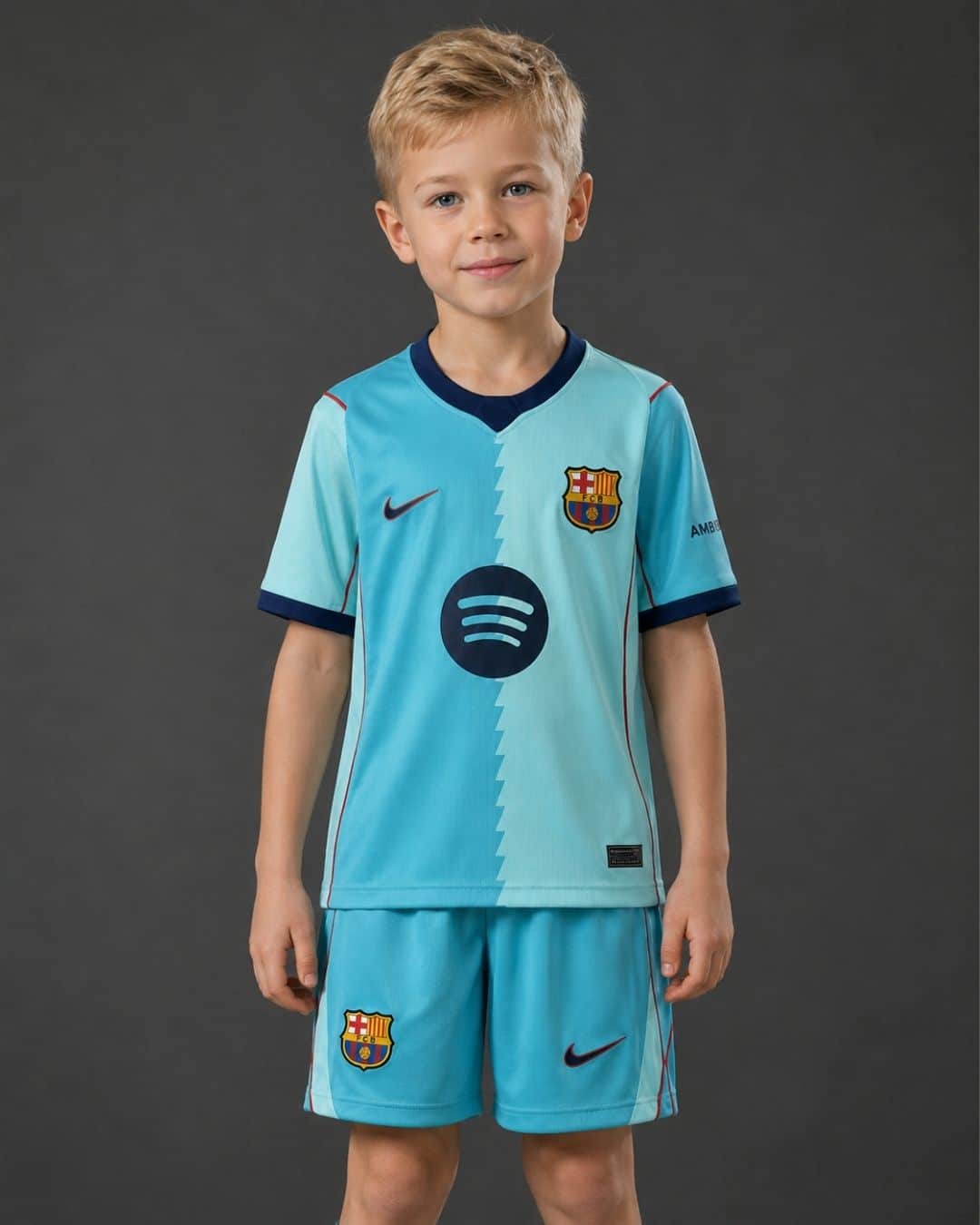Barcelona-Third-26_27-Kids-model סט ילדים מדים שלישיים ברצלונה עונת 2026/2027
