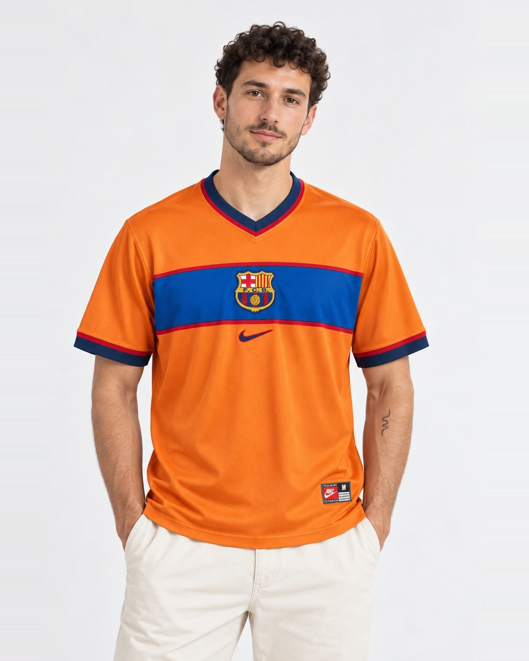 Barcelona Third Jersey 1998-2000 (model) חולצה שלישית ברצלונה עונות 1998/2000 – תמונה 1