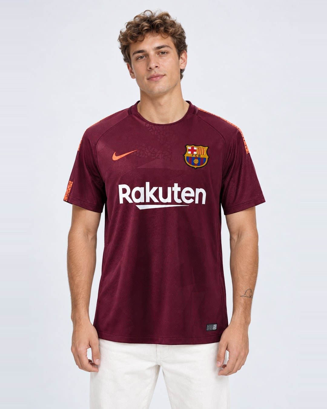 Barcelona Third Jersey 2017-2018 (model) חולצה שלישית ברצלונה עונת 2017/2018 – תמונה 1