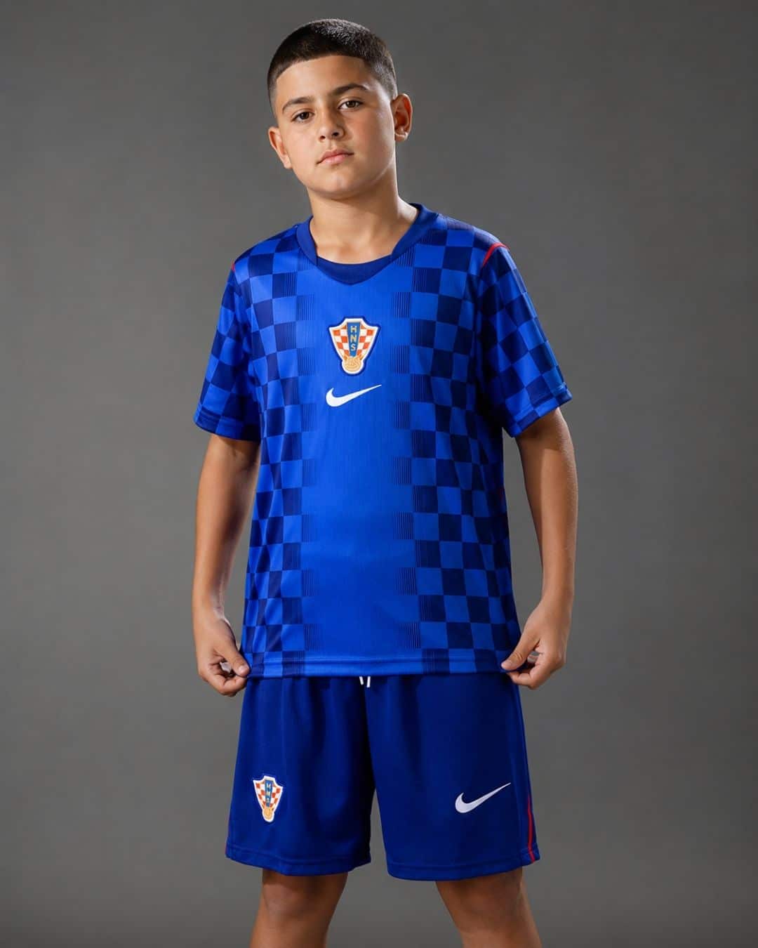 Croatia Away World Cup 2026 Kids (model) סט ילדים מדי חוץ קרואטיה מונדיאל 2026