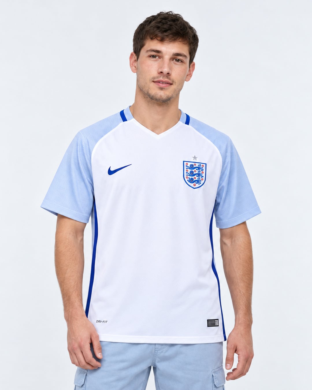England Home Jersey Euro 2016 (model) חולצת בית אנגליה יורו 2016 – תמונה 1
